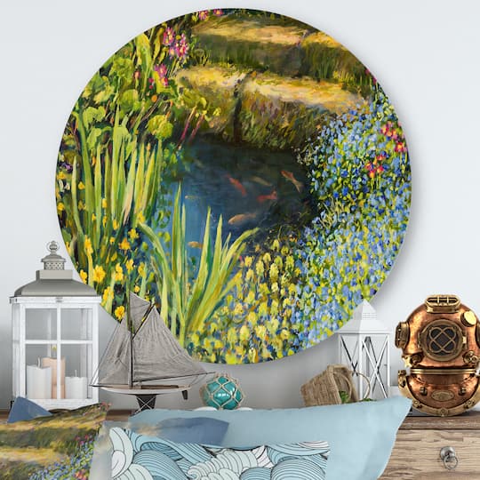 Designart - Colorful Silence At The Lake Side